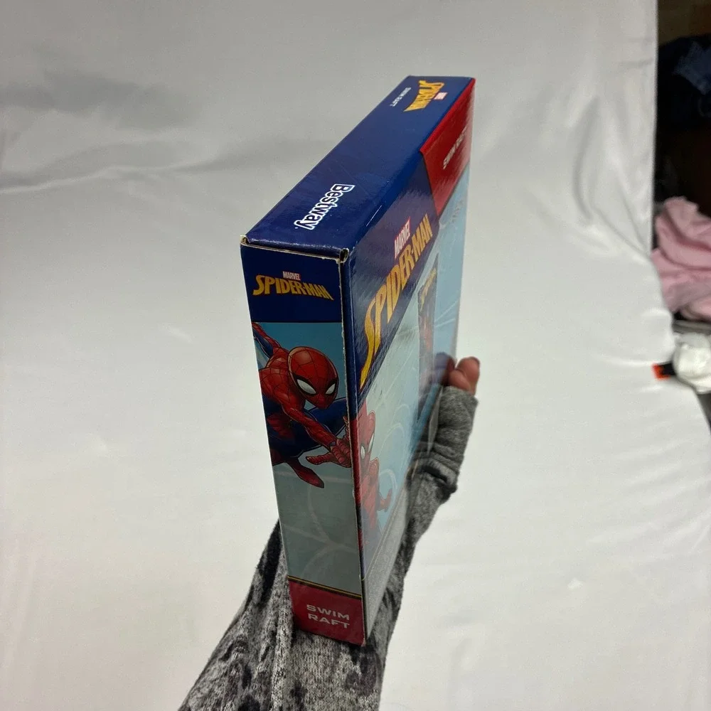 Marvel Spider-Man Swim‎ Raft Kids OS Blue Red New Inflatable Pool Float